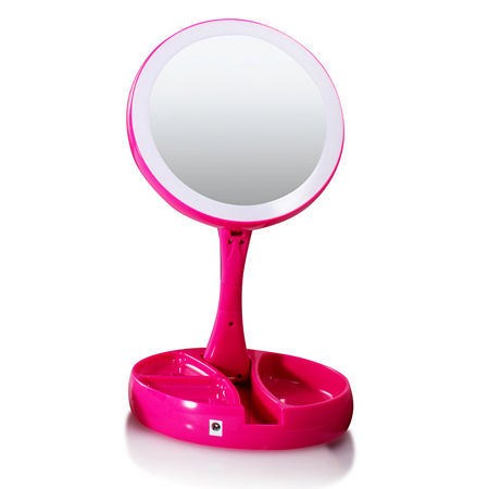 As Seen On TV My Foldaway Mirror, One Size, Pink