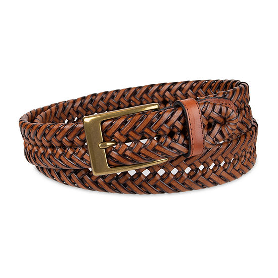 Dockers Braided Mens Belt, Color: Tan - JCPenney