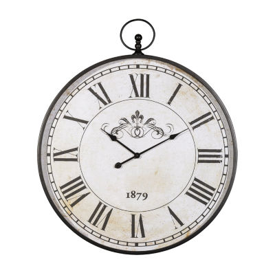 Signature Design by Ashley® Augustina Wall Clock, Color Black JCPenney
