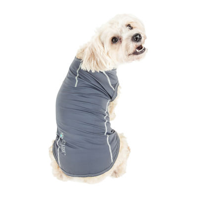 Pet Life ® Active 'Racerbark' 4-Way Stretch Performance Active Dog Tank Top T-Shirt