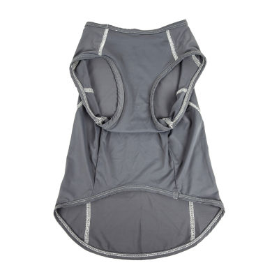 Pet Life ® Active 'Racerbark' 4-Way Stretch Performance Active Dog Tank Top T-Shirt