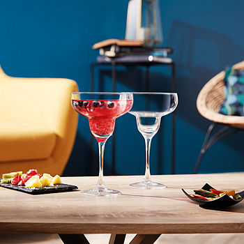 Craft Cocktail Set of 4 Stemless Margarita Glasses
