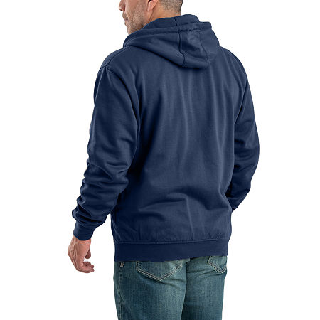 Berne Heritage Thermal Lined Big And Tall Mens Hooded Long Sleeve Sweatshirt, 4x-large Tall, Blue