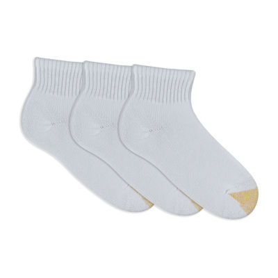 Gold Toe Ultra Tec 3 Pair Quarter Ankle Socks Womens