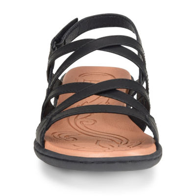 Boc Womens Altheda Criss Cross Strap Flat Sandals