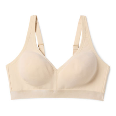 Ambrielle Organic Cotton Tailored Unlined Wirefree Bra