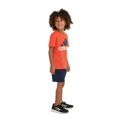 adidas Little Boys 2-pc. Short Set