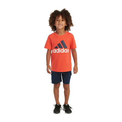 adidas Little Boys 2-pc. Short Set