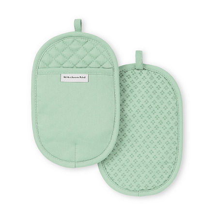 KitchenAid Asteroid 2-pc. Pot Holders, One Size, Green