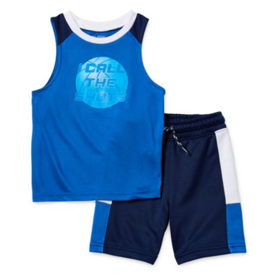 Okie Dokie Toddler & Little Boys Active 2-pc. Short Set