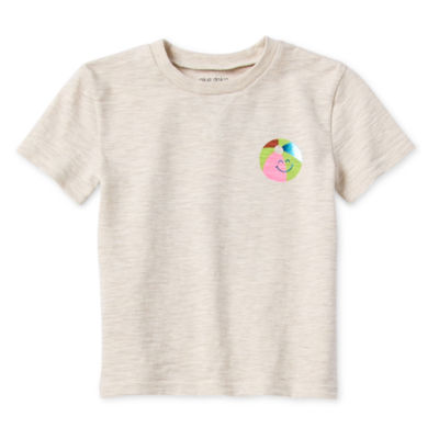 Okie Dokie Toddler & Little Boys Crew Neck Short Sleeve T-Shirt
