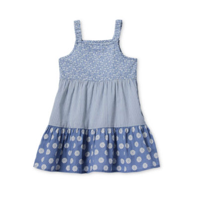 Okie Dokie Toddler & Little Girls Sleeveless A-Line Dress