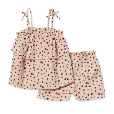 Okie Dokie Toddler & Little Girls 2-pc. Short Set