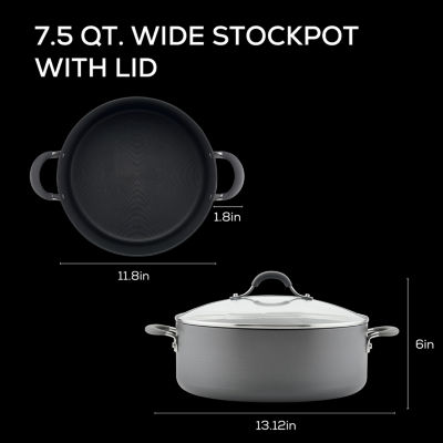 Circulon Radiance Hard Anodized -qt. Wide Stockpot