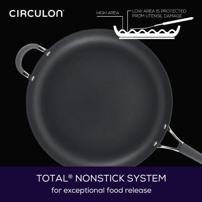 Circulon Radiance Hard Anodized 14" Skillet with Helper Handle