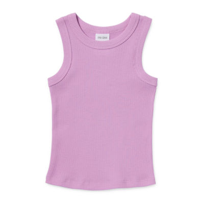 Okie Dokie Toddler & Little Girls Round Neck Tank Top