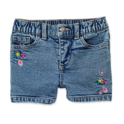 Okie Dokie Girls Stretch Fabric Shortie Short