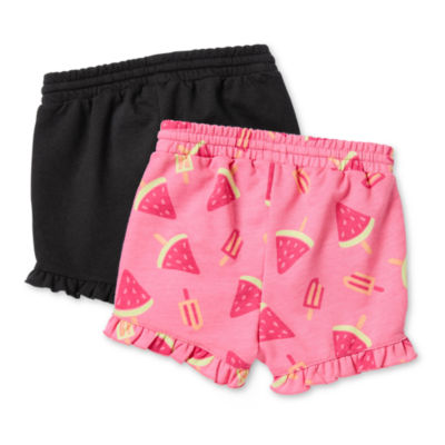 Okie Dokie Toddler & Little Girls 2-pc. Pull-On Short