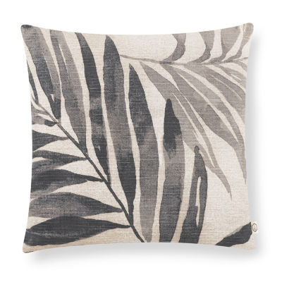 Indigo Road by Egypt Sherrod Brisa Palm Print Square Throw Pillow