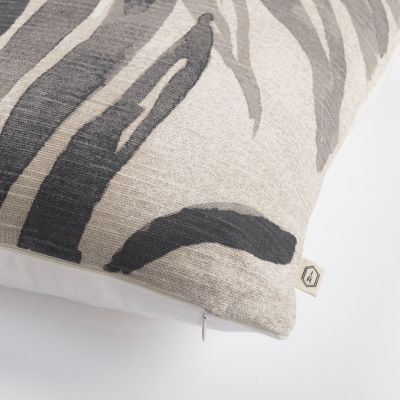 Indigo Road by Egypt Sherrod Brisa Palm Print Square Throw Pillow