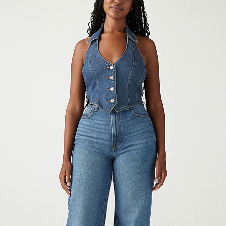 Levi's Womens Sleeveless Crop Top