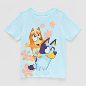 Toddler Girls Crew Neck Short Sleeve Minnie Mouse Graphic T-Shirt
