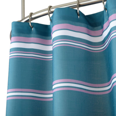 Forever 21 Varsity Stripe Shower Curtain