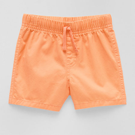Okie Dokie Baby Boys Pull-On Short, 18 Months, Orange