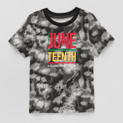 Hope & Wonder Juneteenth Toddler Short Sleeve 'A Celebration Of Freedom' Graphic T-Shirt