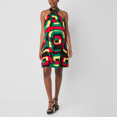 Hope & Wonder Juneteenth Womens Halter Dress