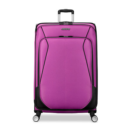 American Tourister 4 Kix 3.0 28" Softside Expandable Luggage In Purple
