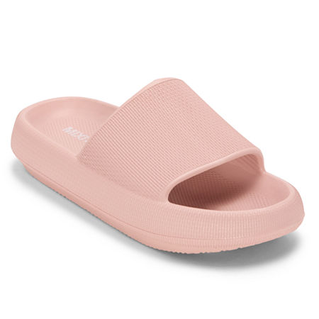 Mixit Womens Slide Sandals In Pink