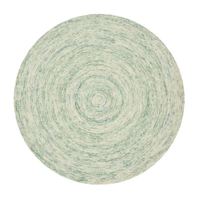 Safavieh Ikat Collection Randall Geometric Round Area Rug