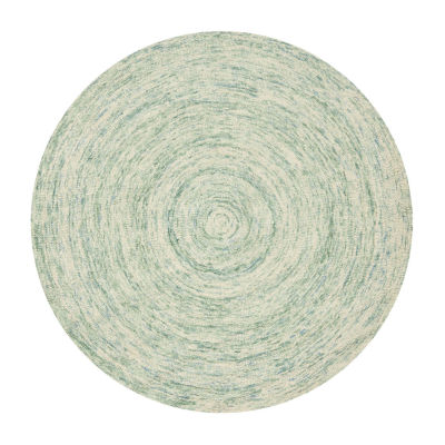 Safavieh Ikat Collection Randall Geometric Round Area Rug