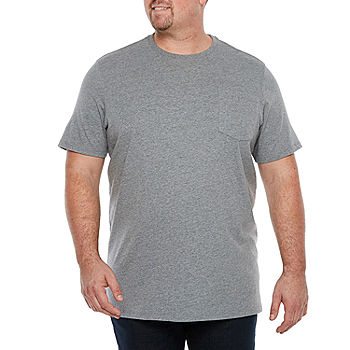 man basketbal Rechtdoor The Foundry Big & Tall Supply Co. Mens Crew Neck Short Sleeve Pocket T-Shirt  - JCPenney