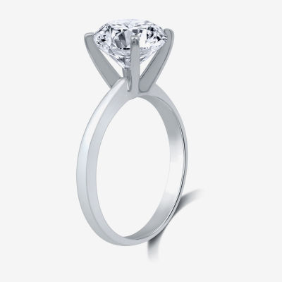 3 CT. Round Lab-Grown (G / VS2) Diamond Solitaire Engagement Ring in 14K Gold
