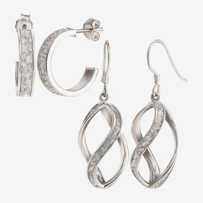 Sterling Silver Earring Set