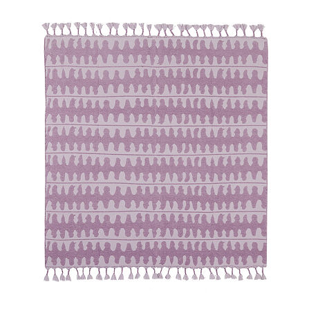 Justina Blakeney Himaya Lightweight Throw, One Size, Purple