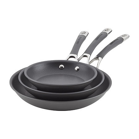 Circulon Radiance Hard Anodized 3-pc. Frying Pan Set, One Size, Gray