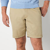 St. John's Bay Chambray 8" Mens Chino Short