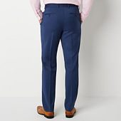 Louis Raphael LUXE Men's Slim Fit Flat Front Stretch Wool Blend Dress  Pant 34*30