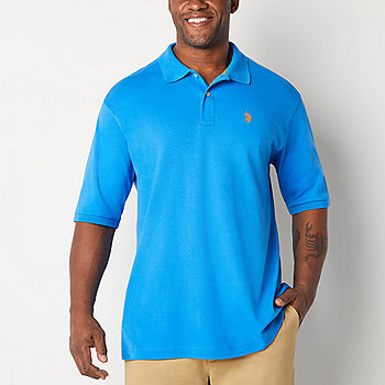 Us Polo Assn. Big and Tall Mens Classic Fit Short Sleeve Polo