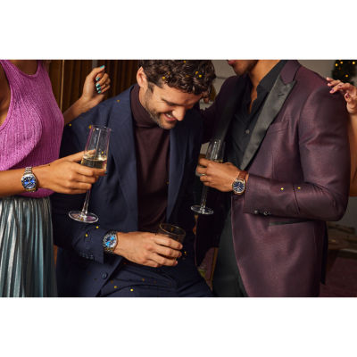 Citizen Mens Brown Leather Strap Watch Aw0096-06l