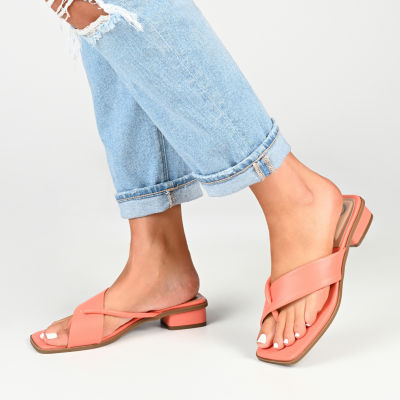 Journee Collection Womens Mina Heeled Sandals