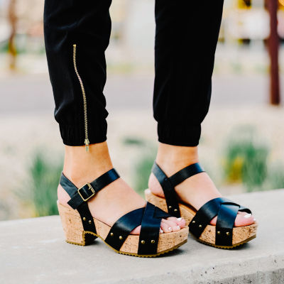 Journee Collection Womens Valentina Heeled Sandals