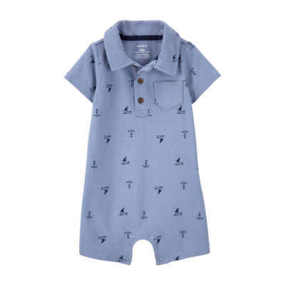 Carter's Baby Boys Short Sleeve Romper