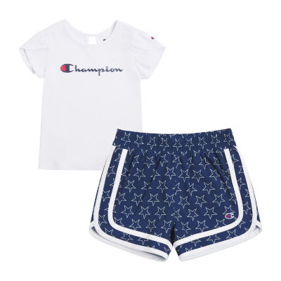 Champion Little Girls 2-pc. Short Set