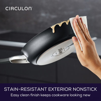 Circulon Symmetry Hard-Anodized French Skillet Set