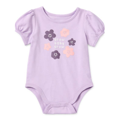 Okie Dokie Baby Girls Short Sleeve Bodysuit
