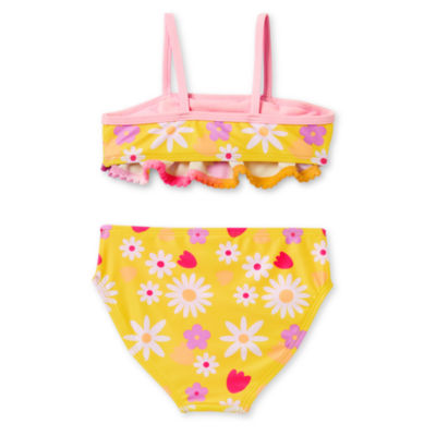 Okie Dokie Toddler & Little Girls Floral Bikini Set
